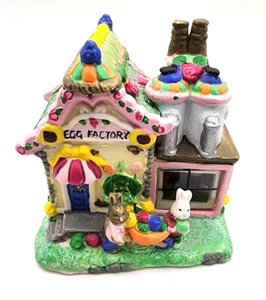 Jelly Bean Junction Egg Factory 2005 Easter,  Decorative, Lighted! - Picture 1 of 11