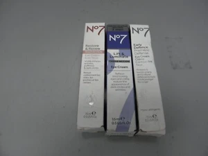 3-CUENTAS Nº7 CREMAS PARA OJOS LIFTING & LUMINAN, DEFENSA TEMPRANA, RESTAURACIÓN Y RENOVACIÓN 0,05 OZ - Imagen 1 de 1