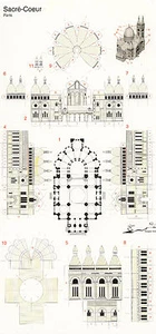 Kunstpostkarte : Sacre-Coeur - Picture 1 of 1