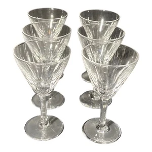 VILLEROY & BOCH CRYSTAL 6 CORDIAL GLASSES WADGASSEN SAAR V B VINTAGE - Picture 1 of 10