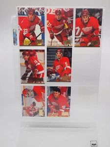 Fleer Ultra 1994 - NHL - Detroit Red Wings  - 7 x Sammelkarten - Picture 1 of 2