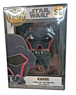 STAR WARS KARRE CHASE Exclusive FUNKO Enamel Pop Pin 2022  Sealed - Image 1 of 4