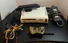 Xbox 360 White Console Bundle With 1 Controller Kinect Ac Adapter & Cables Used