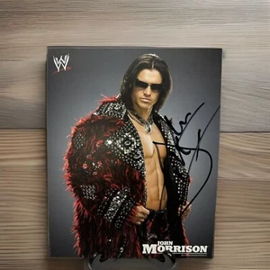 John Morrison WWE 8 X 10 Autograph Signature w/ Letterhead First Class Envelope - Picture 1 of 2
