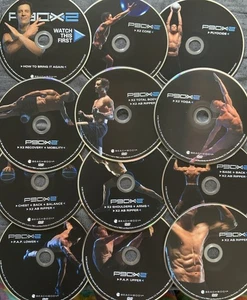 P90X2 Beachbody Home Workout Program 2011 12-disc DVD Tony Horton Last 1 Missing - Picture 1 of 11