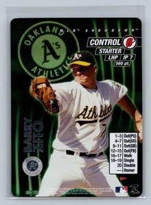 2001 MLB Showdown Barry Zito Pennant Run FOIL #5 Athletics 2 - Picture 1 of 2