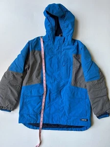Land's End Boys Hooded Jacket Size Medium (10-12) - Picture 1 of 2
