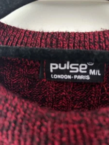 RED AND BLACK JUMPER - Picture 1 of 4