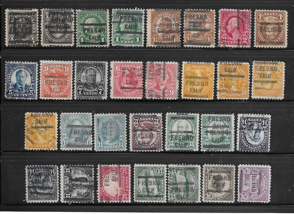 California Precancels - Fresno 564 - 30 1922 Stamps - Image 1 of 1