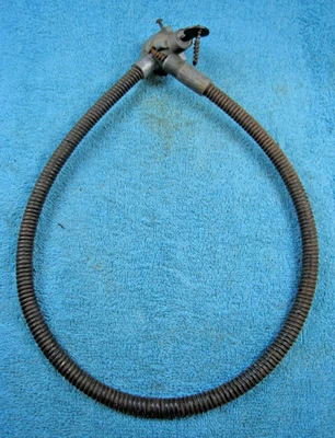 原装 1920 年代 1930 年代点火开关带 Ilco 钥匙和线圈电缆 W1329 键旧 — 第 1/4 张图片