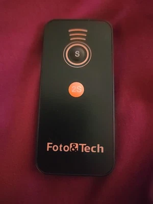 L Wireless Remote for Sony A7R IV III A7 A9 A6600 A6500 A6400 NEX7 NEX5T NEX5R - Image 1 of 2