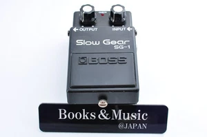 Boss SG-1 Slow Gear 1979 Hecho en Japón Tornillo Plateado Funcionando ACA 8400 - Imagen 1 de 15