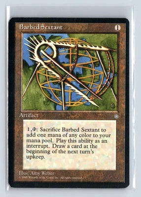 (2x) BARBED SEXTANT – MTG Magic the Gathering Card – Ice Age – Common - Image 1 of 4