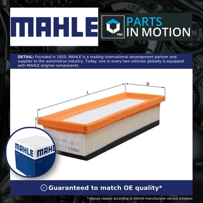 Air Filter LX1827 Mahle 0000055192012 55192012 0000051772186 51775326 51772186 - Image 1 of 4