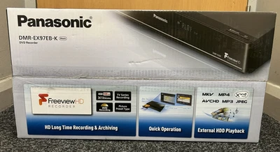 Panasonic DMR-EX97EB-K 500GB DVD Recorder - Image 1 of 3