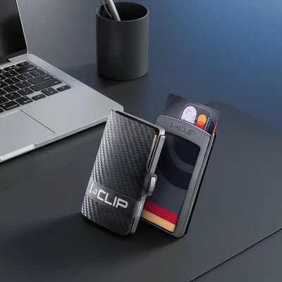 I-CLIP Original Mini Wallet mit Geldklammer - Slim Wallet - Leder Geldbörse -... - Bild 1 von 4