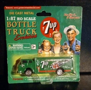 Bottle Truck Evolution, 7-Up - Picture 1 of 1