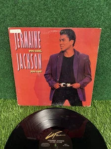JERMAINE JACKSON - YOU SAID, YOU SAID - FUNK SOUL VINYL 12" SINGLE RECORD - Picture 1 of 3