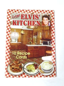 DALLA CUCINA DI ELVIS 10 CARTOLINE RICETTE CARTOLINE Cucina Cottura Cena Deserto - Foto 1 di 6