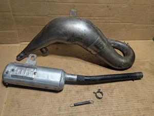 1985 HONDA CR125  AFTERMARKET DG EXHAUST MUFFLER - Picture 1 of 17