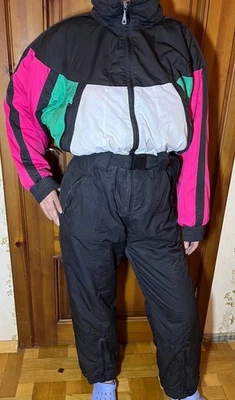 Traje de esquí vintage FILA Magic Line para mujer 44/US 12 hecho en Italia años 80 raro Foto 1 de 4