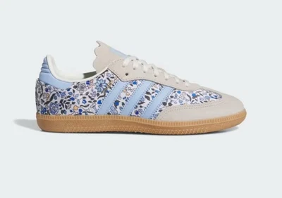 adidas Liberty London x Samba OG Floral Blue GS Size 6.5 *BRAND NEW* JP8080 - Image 1 of 4