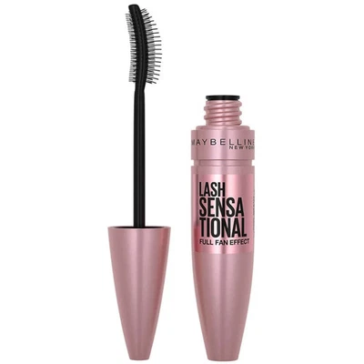 Maybelline Lash Sensational Mascara Very Black 9.5ml – Full Fan Effect Lashes - Image 1 of 4