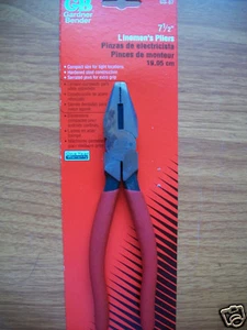 Linesmen 7-1/2" Pliers by Gardner Bender GS-87 (may have slight rust), Lot of 1 - Picture 1 of 2
