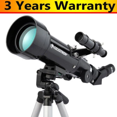 Original 70400 Travel Scope 70 Refractor Telescope 70mm/2.8" for CELESTRON - Image 1 of 2