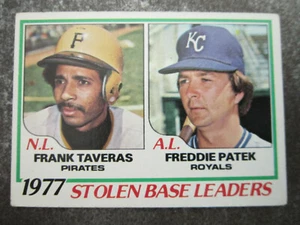 Stolen Base Leaders #204 Topps 1978 Baseball Trading Card (L1T) - Picture 1 of 2