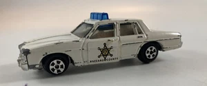 ERTL Vintage 1980 The Dukes Of Hazzard Sheriff Rosco Bonneville Police Cop Car - Picture 1 of 5