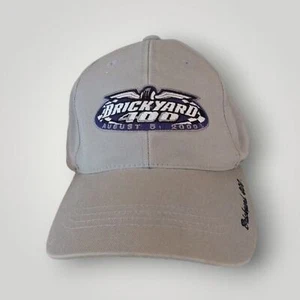 Vintage 2000 Brickyard 400 Adjustable Hat Gray NASCAR Top Of The World - Picture 1 of 6