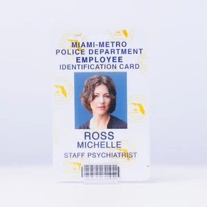 Insignia Dexter Michelle Ross Miami Metro Pantalla Original Usada TV Prop Showtime - Imagen 1 de 4
