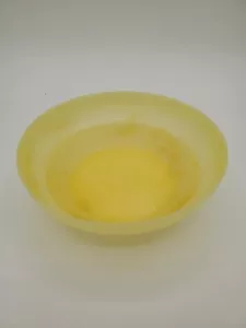 Vintage Retro MCM Tupperware 155-55 gelb Behälter Schüssel Made in USA (LESEN) - Bild 1 von 6
