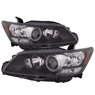 Headlights Set Left Driver Right Passenger Pair For 2011-2013 Scion T-C - Image 1 of 4