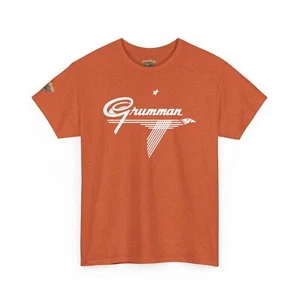 Camiseta de Algodón Pesado Unisex Grumman De Colección, Camiseta Estilo Retro, Ropa Informal, Regalo - Imagen 1 de 61