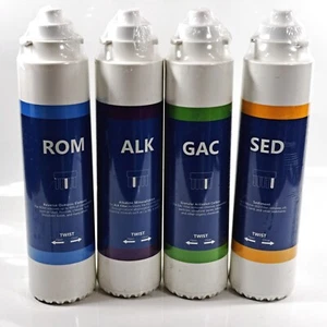 Express Water ELITE RO Replacement Filters ROM ALK GAC SED *No PAC* Brand New H5 - Picture 1 of 3