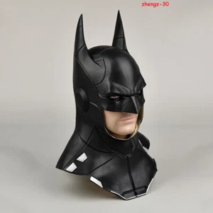 Justice League Batman Mask Cosplay Bruce Wayne Hood Wearable Halloween Helmet - Picture 1 of 7