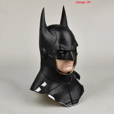 Justice League Batman Mask Cosplay Bruce Wayne Hood Wearable Halloween Helmet - Image 1 of 4