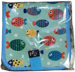 Fish Blue Seafoam Green Erasable Doodle Book Set - Reusable Drawing Pads - Picture 1 of 2