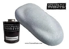 Pint of CLEAR 金属片 FX 小号 - 0.004 HEX 定制油漆,切碎机,HOK,  — 第 1/1 张图片