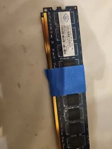 Nanya RAM - 2gb (1gb x 2) nt1gt72u8pa1by-3c - Afbeelding 1 van 1