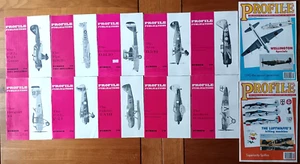 12 x Aircraft Of The World Profile Magazines Publications 1960s Etc. d - Picture 1 of 20