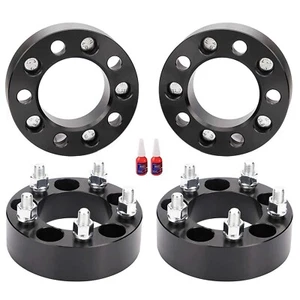 4x 2 Inch 5x4.5 5x114.3 Wheel Spacers For Ford Ranger Mustang Edge Jeep Wrangler - Picture 1 of 9