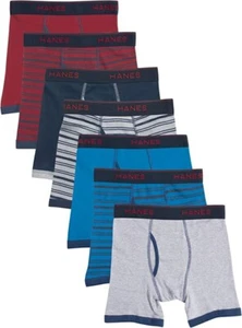 Hanes Jungen Comfort Flex Fit Sport Ringer Boxershorts 5er Pack SMALL - Bild 1 von 2