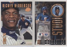 1996 Leaf Studio Bronze Press Proof /2000 Rickey Henderson #149 HOF