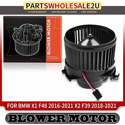 1x Motor soplador HVAC con rueda para BMW X1 2016-2022 X2 18-24 i3 i3s Mini Cooper Foto 1 de 4