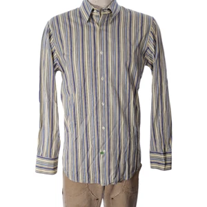 Camisa Boss Hugo Boss Rayas Algodón Abotonada Talla L Usada en Excelente Condición - Imagen 1 de 1