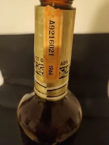 Canadian Club Whiskey Bottle Hiram Walker & Sons 1966 - Picture 1 of 7