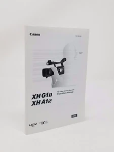 Libro manual de instrucciones para propietarios de Canon XH-A1s NUEVO - Imagen 1 de 2